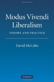 Couverture : Modus vivendi liberalism
