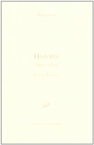 Couverture : Historia. Libro I. Clío.