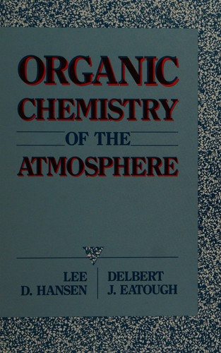 Couverture : Organic chemistry of the atmosphere