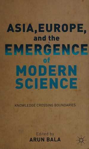 Couverture : Asia, Europe, and the Emergence of Modern Science