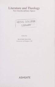Couverture : Literature and theology
