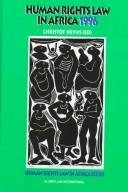 Couverture : Human rights law in Africa