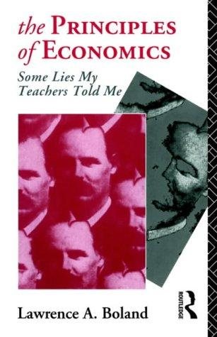 Couverture : The principles of economics
