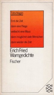 Couverture : Warngedichte