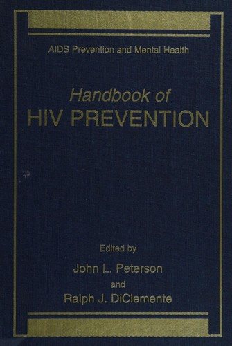 Couverture : Handbook of HIV prevention