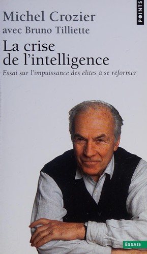 Couverture : La crise de l'intelligence