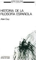 Couverture : Historia De La Filosofía Española