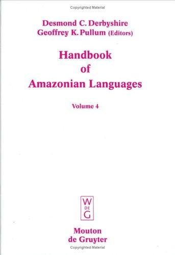 Couverture : Handbook of Amazonian Languages