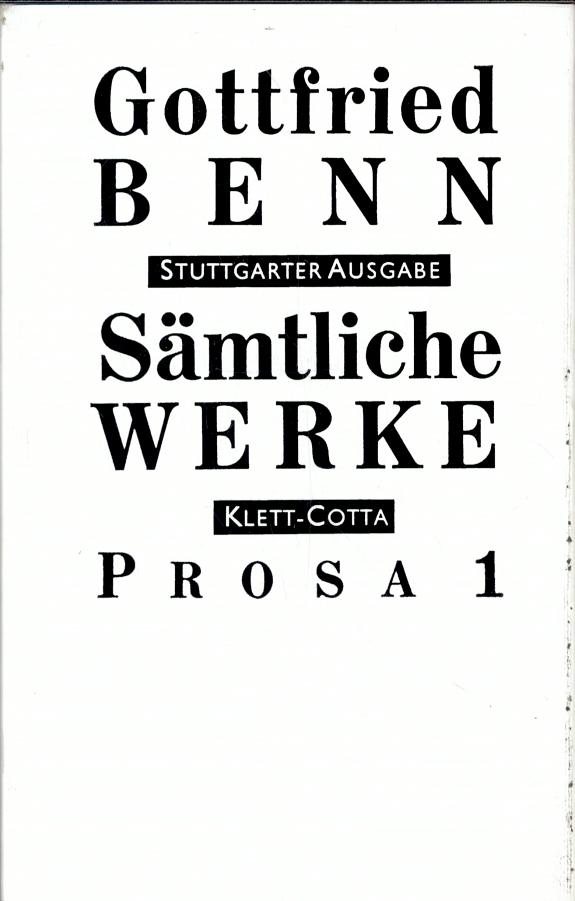 Couverture : Sämtliche Werke