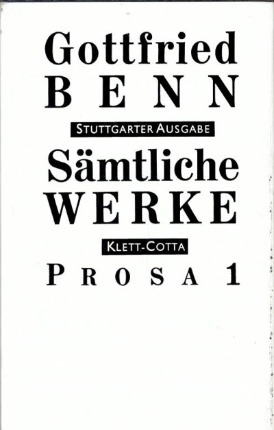 Couverture : Sämtliche Werke