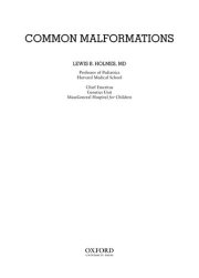 Couverture : Common malformations