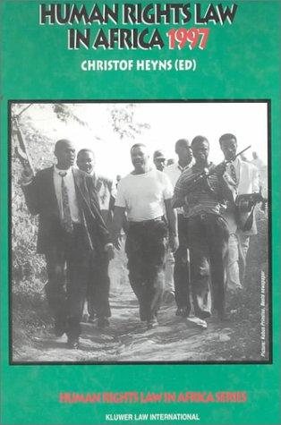 Couverture : Human Rights Law in Africa 1997 (Human Rights Law in Africa, 2)