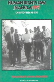 Couverture : Human Rights Law in Africa 1997 (Human Rights Law in Africa, 2)