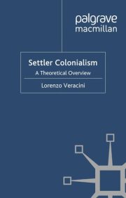 Couverture : Settler colonialism