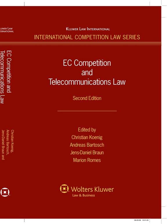 Couverture : EC competition and telecommunications law