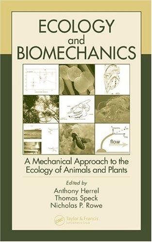 Couverture : Ecology and biomechanics