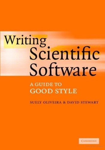 Couverture : Writing scientific software
