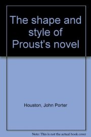 Couverture : The shape and style of Proust's novel