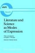 Couverture : Literature and science as modes of expression