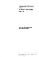 Couverture : Structure and Organization of Maritime Transport