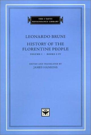 Couverture : History of the Florentine people