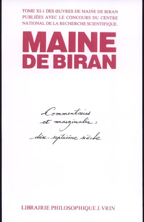 Couverture : Commentaires et marginalia