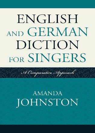 Couverture : English and German diction for singers