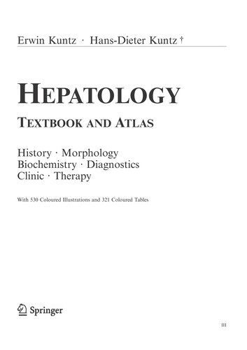 Couverture : Hepatology Textbook and Atlas