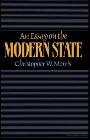 Couverture : An essay on the modern state