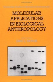 Couverture : Molecular applications in biological anthropology