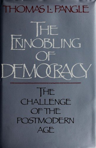 Couverture : The ennobling of democracy