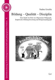 Couverture : Bildung, Qualität, Disziplin