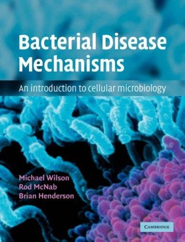 Couverture : Bacterial disease mechanisms