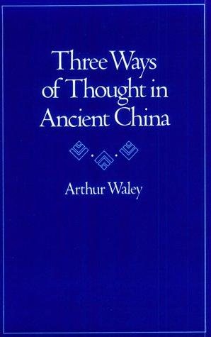 Couverture : Three ways of thought in ancient China