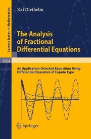 Couverture : The analysis of fractional differential equations