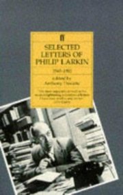 Couverture : Selected letters of Philip Larkin
