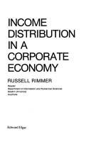 Couverture : Income distribution in a corporate economy