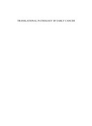 Couverture : Translational Pathology of Early Cancer