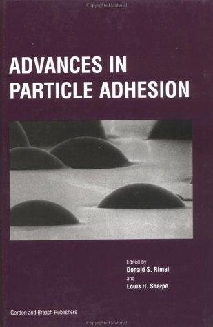Couverture : Advances in particle adhesion