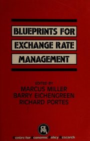 Couverture : Blueprints for exchange-rate management