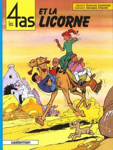 Couverture : Les 4 as, tome 18