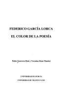 Couverture : Federico García Lorca