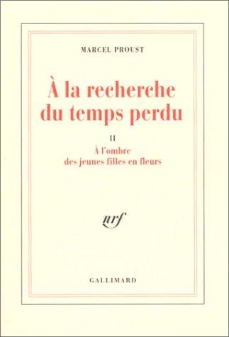 Couverture : A la recherche du temps perdu, tome 2