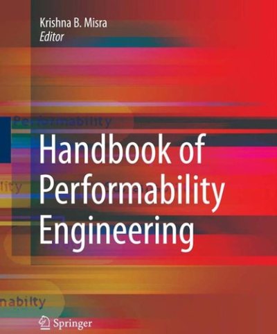 Couverture : Handbook of performability engineering