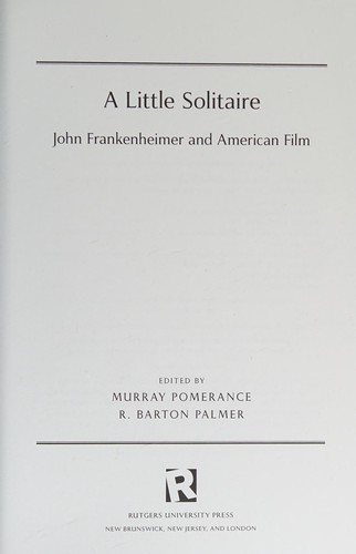 Couverture : A little solitaire
