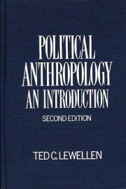 Couverture : Political anthropology