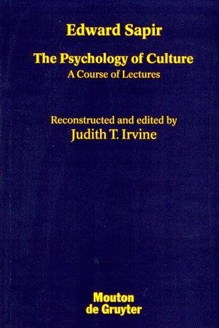 Couverture : The psychology of culture