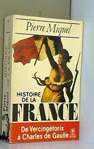 Couverture : Histoire de la France