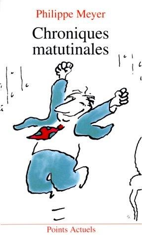 Couverture : Chroniques matutinales