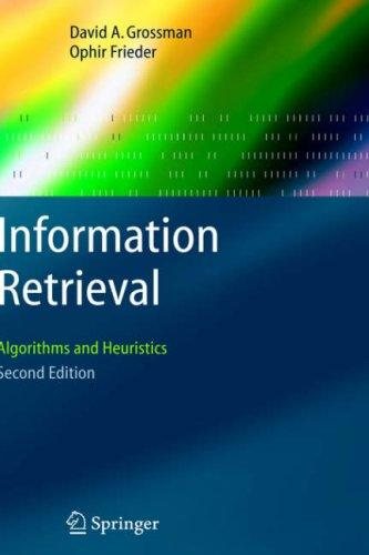 Couverture : Information Retrieval